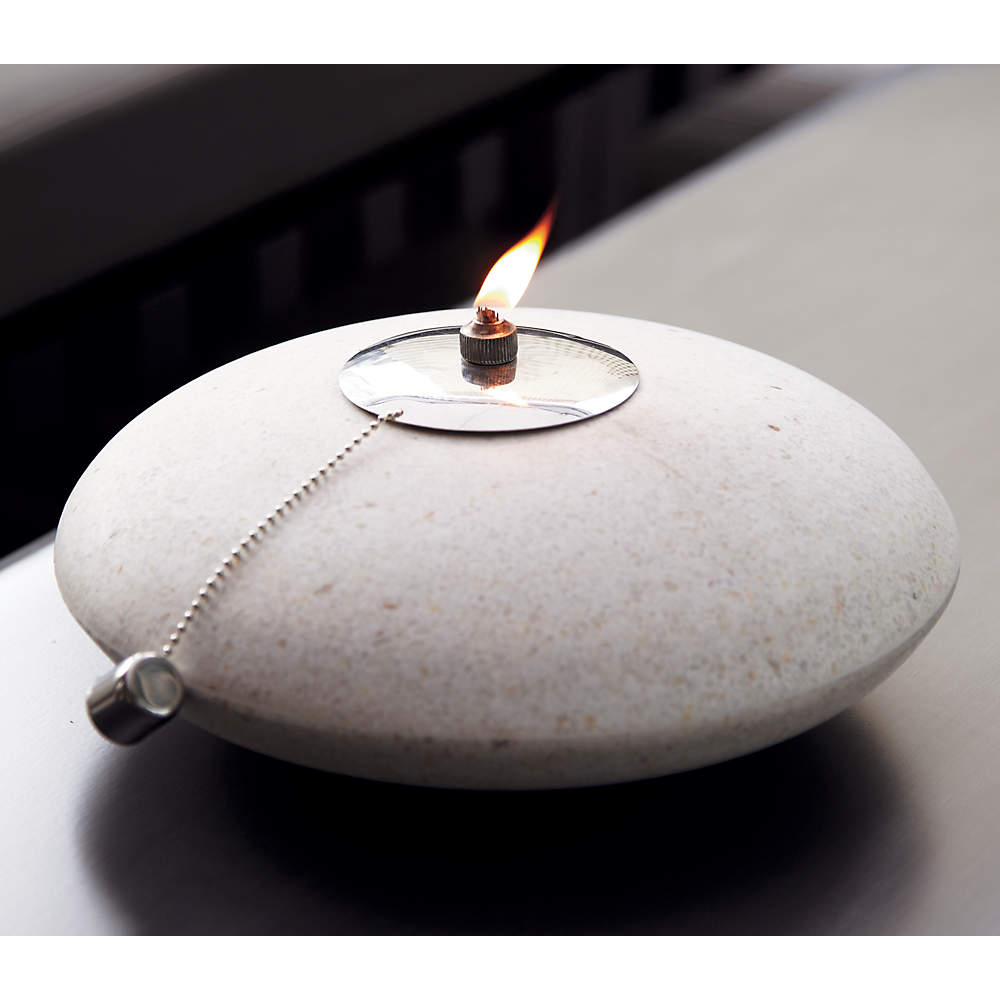 polyterrazzo oil lamp