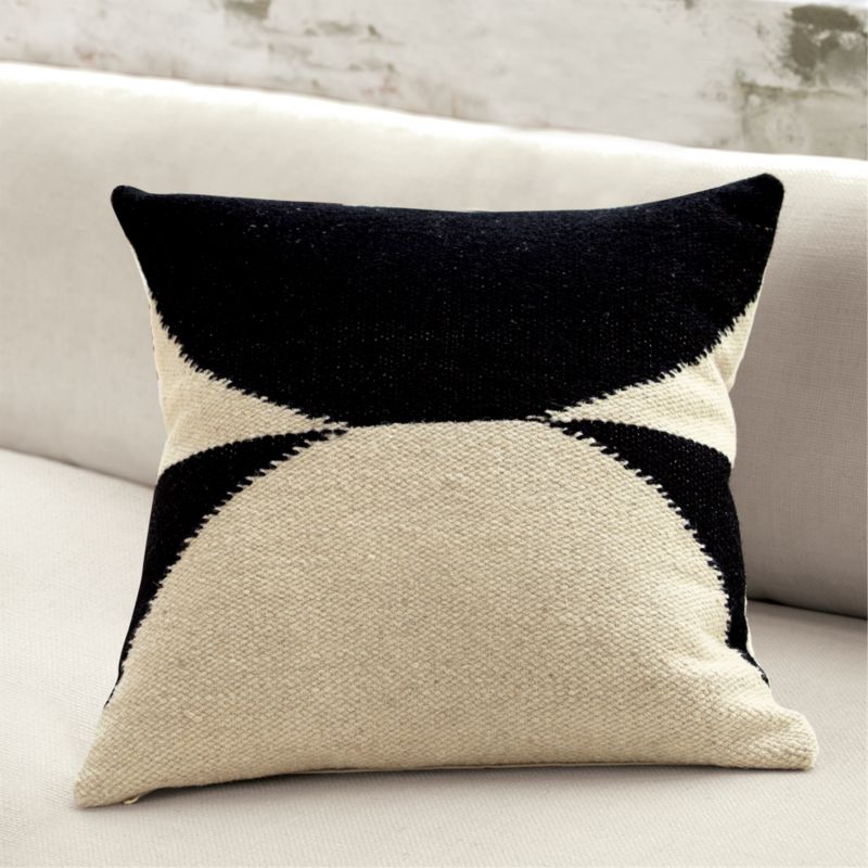 Shop 20" Reflect Graphic Throw Pillow | CB2 from CB2 on Openhaus