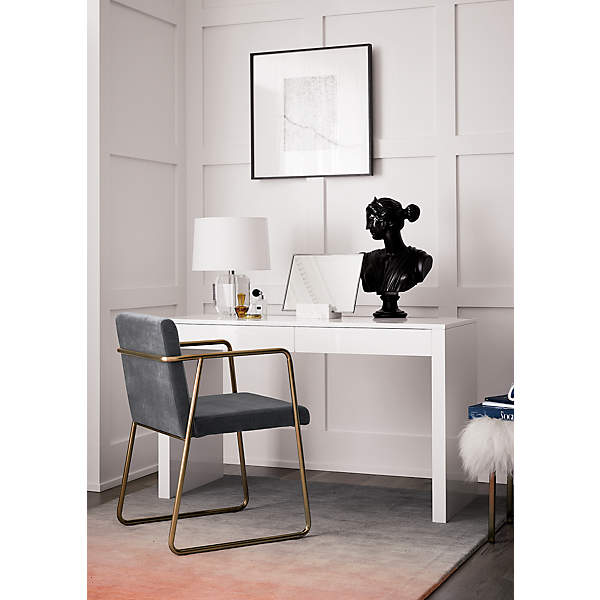 Cb2 rouka office discount chair