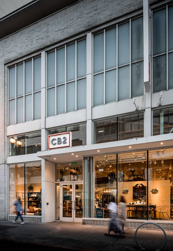 Exterior view of CB2 San Francisco - Permanently Closed