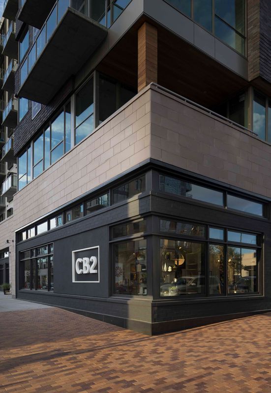 Exterior view of CB2 Denver