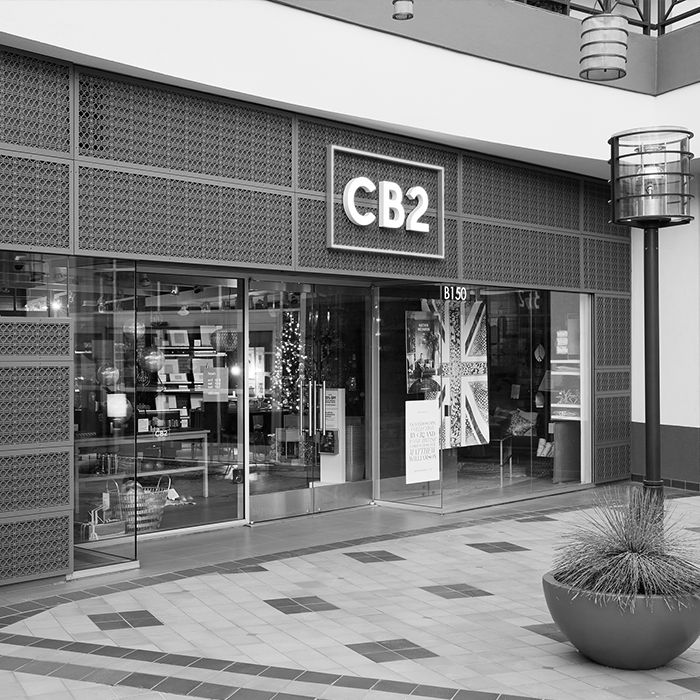 Exterior view of CB2 Los Angeles