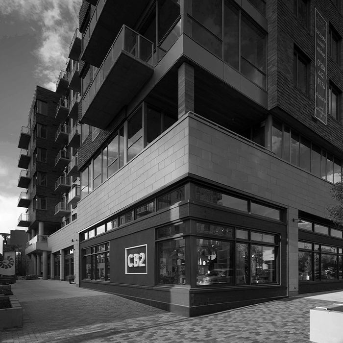 Exterior view of CB2 Denver